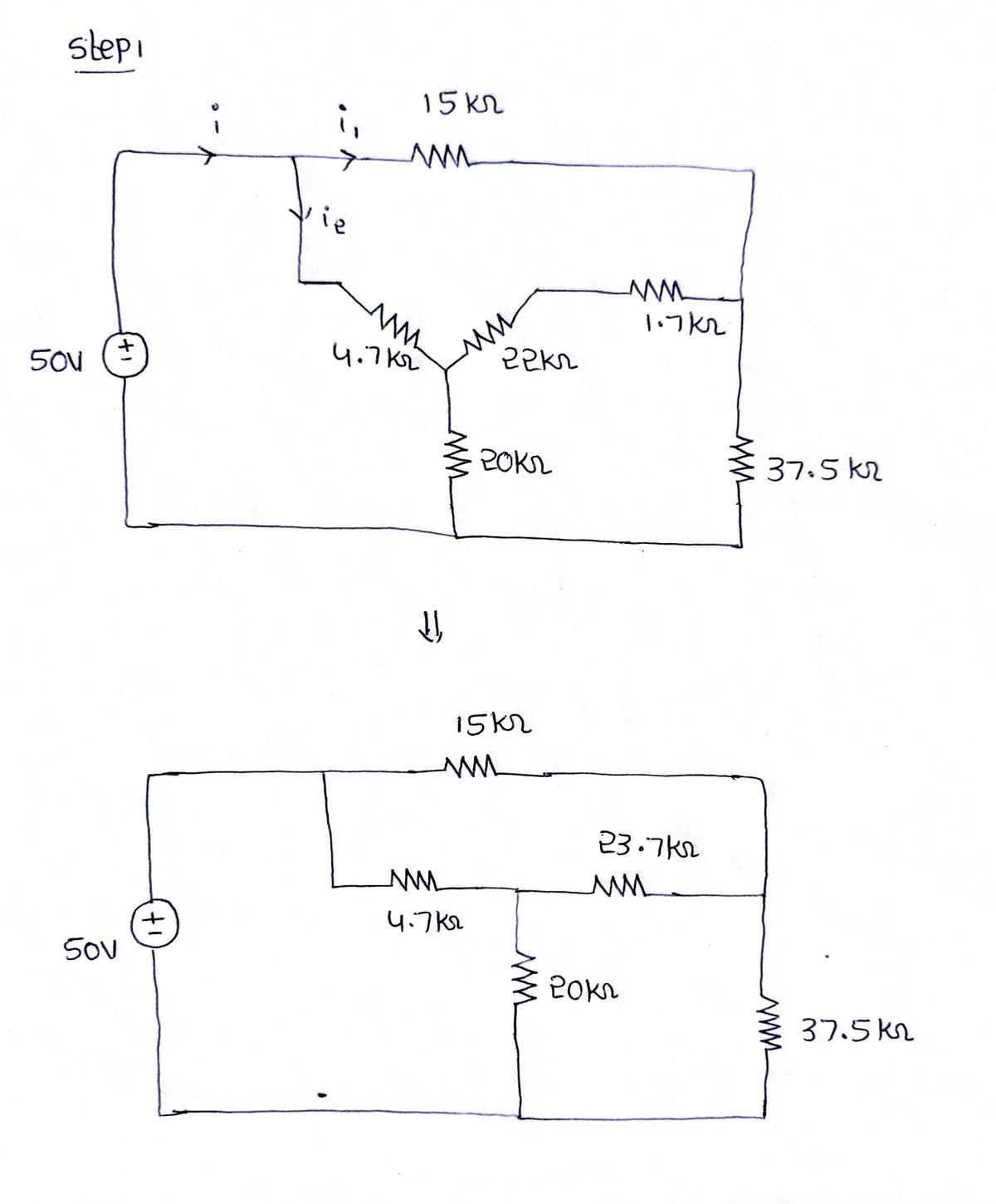 Electrical Engineering homework question answer, step 1, image 1